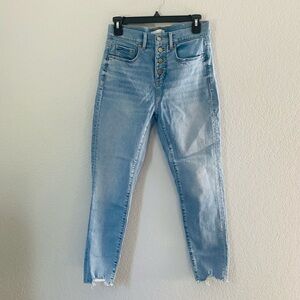 Ann Taylor Loft Distressed Jeans